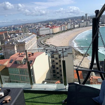 Apartamento Vistas Coruna 3 Habitaciones A Coruna Bagian luar foto